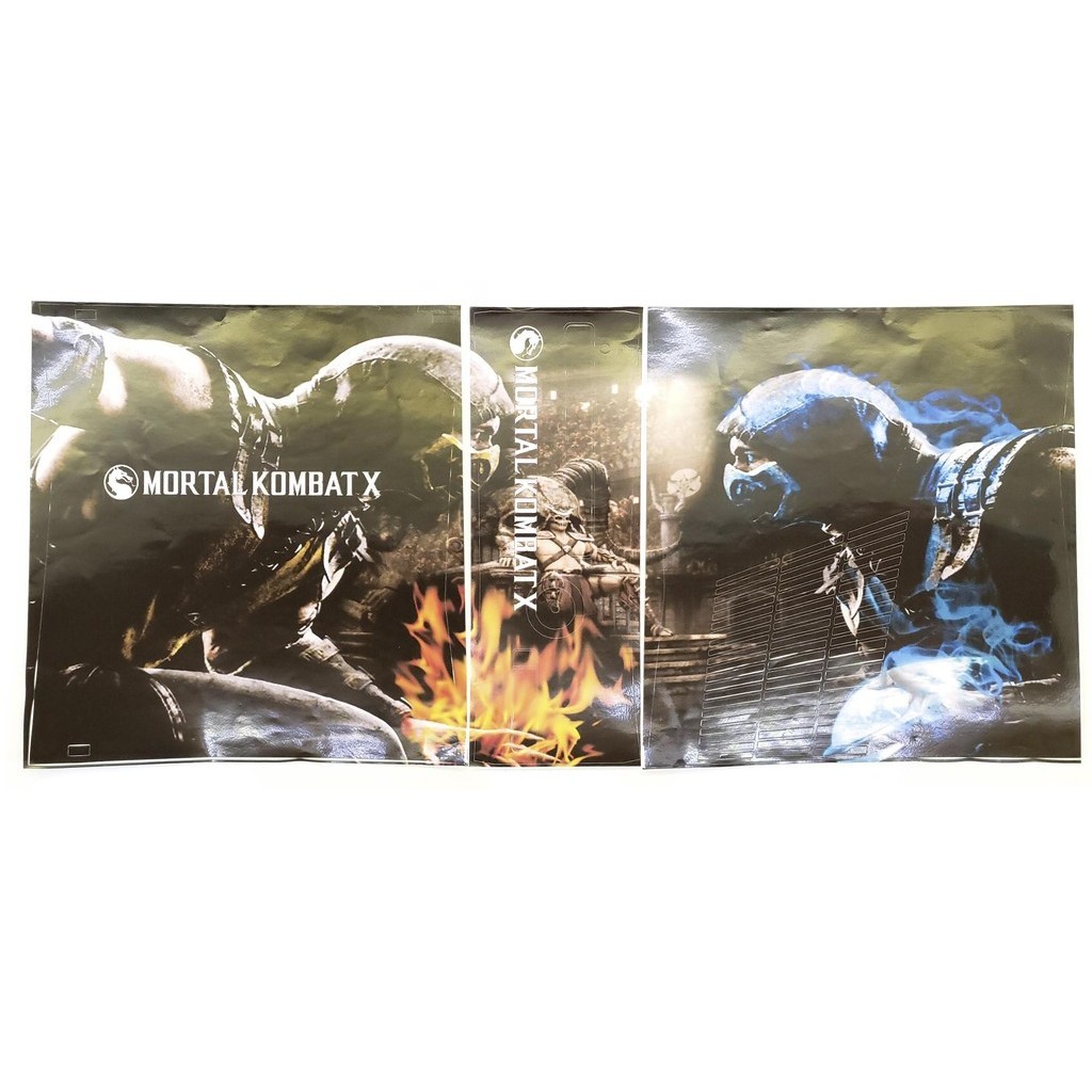 Adesivo Skin Para Xbox 360 Slim Mortal Kombat X Microsoft