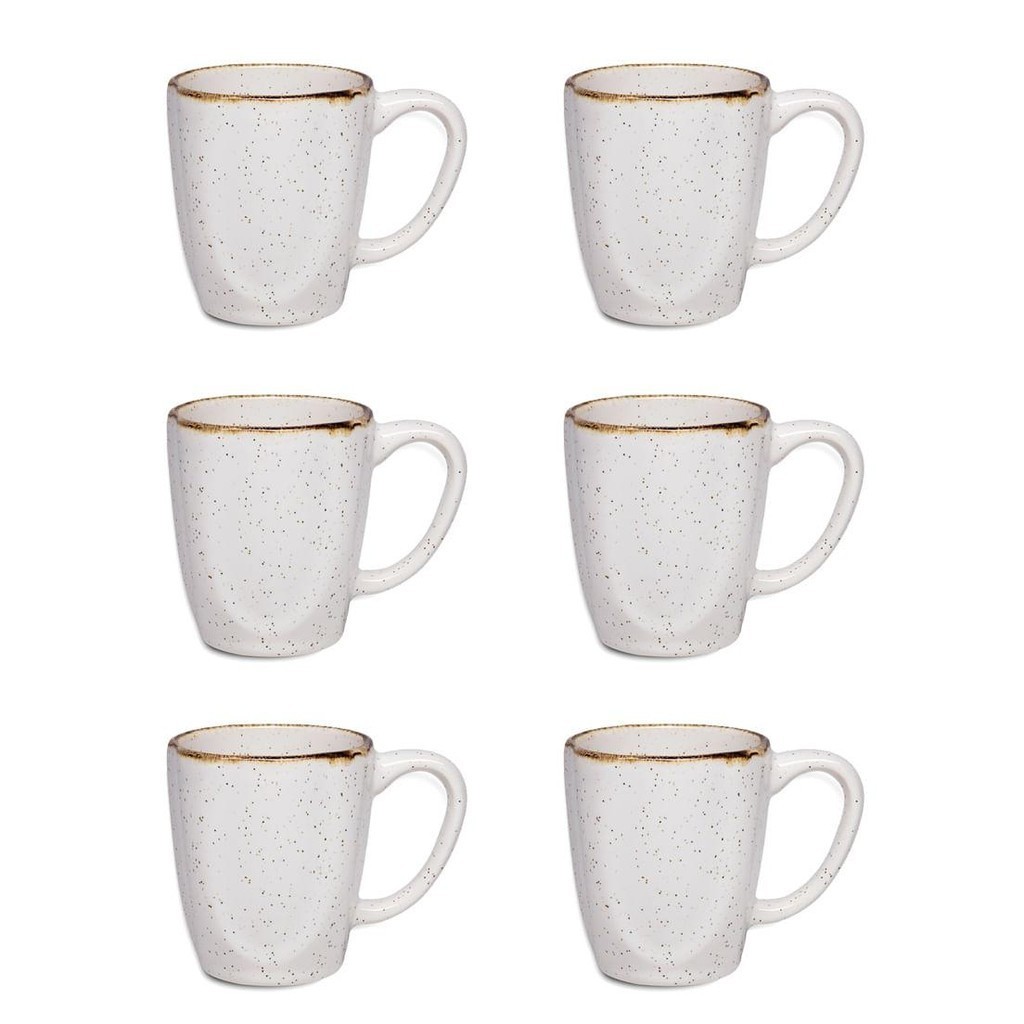 Jogo de 6 Canecas 260ml Oxford Ryo Maresia em Oferta na Shopee