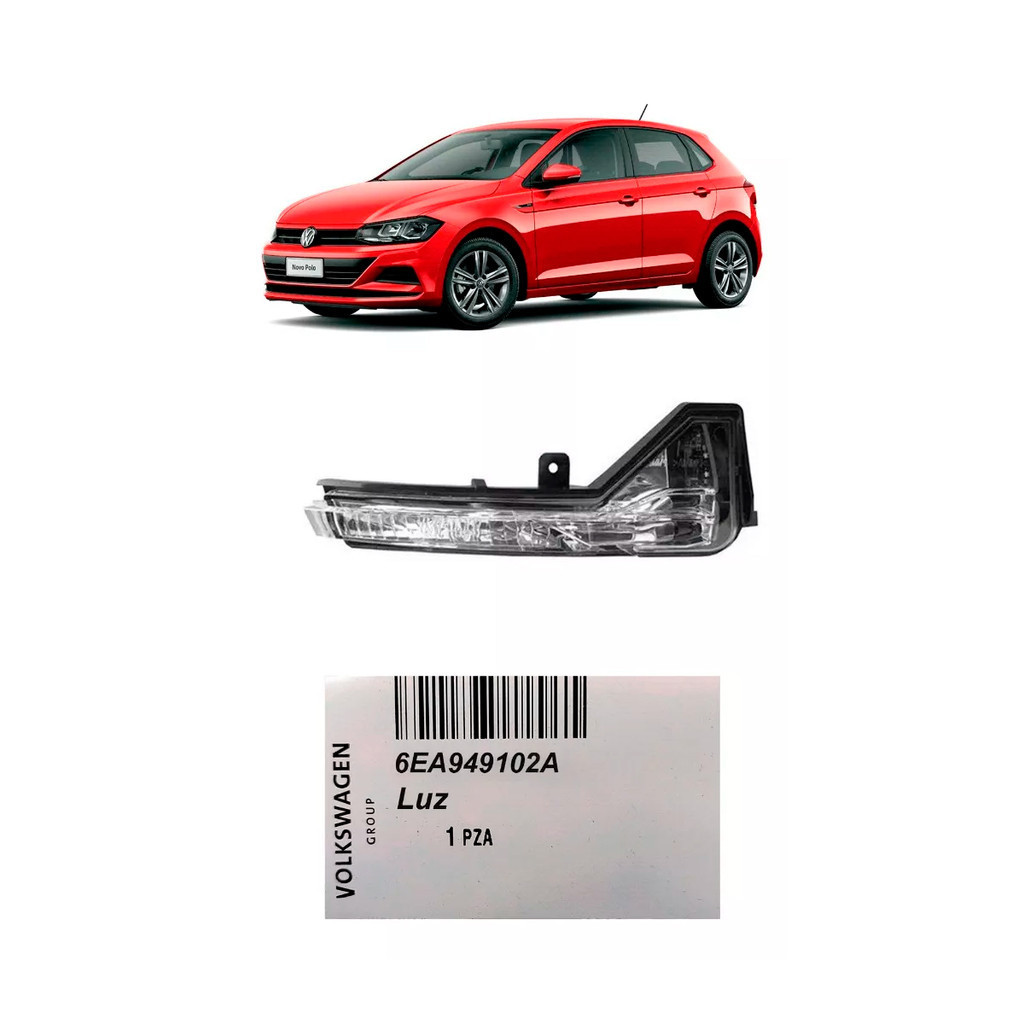 Lanterna Pisca Seta Retrovisor Ld Polo/virtus Original Vw