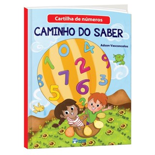Cartilha de Alfabetização Caminho do Saber - Aprendendo os Números em Oferta na Shopee