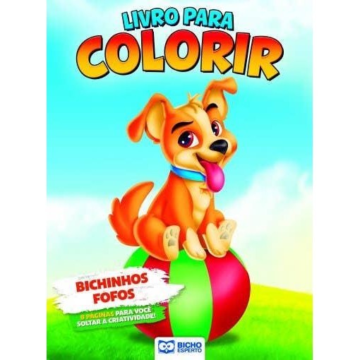 Livro Para Colorir Pet Friends - Bichinhos Fofos em Oferta na Shopee