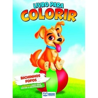 Livro Para Colorir Pet Friends - Bichinhos Fofos em Oferta na Shopee
