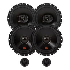 Kit Par de Alto Falantes 6 JBL FLEX4 6TRFX55 110W + Kit 2 Vias 6 JBL FLEX4 62VFX55 110W