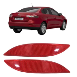 Refletor Parachoque Fluence 2011 2012 2013 2014 2015 A 2018