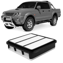Filtro Ar L200 Triton Pajero Full Dakar Metal Leve LX3713