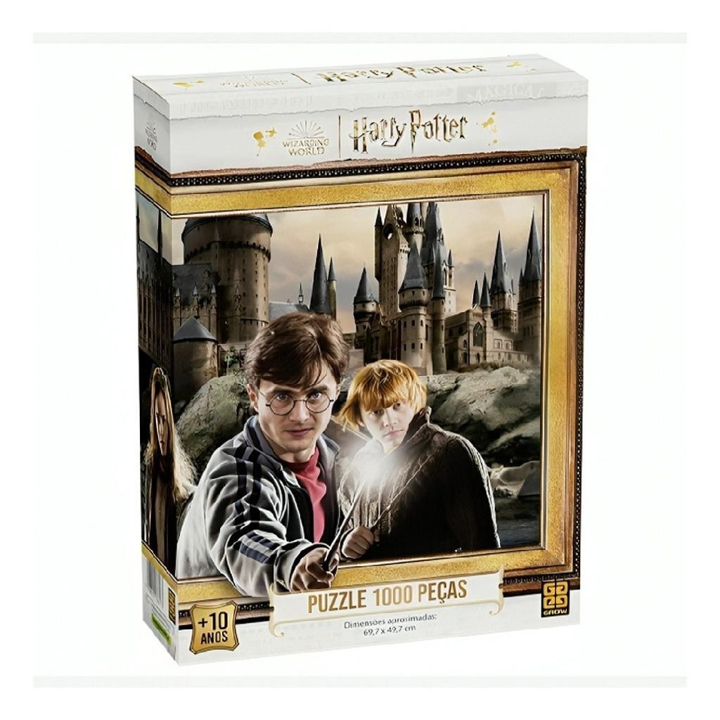 Quebra Cabeça Puzzle Harry Potter 1000 Peças Grow