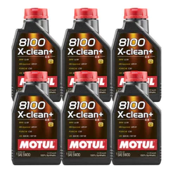 KIT MOTUL 8100 X-CLEAN+ 5W-30 6 LITROS