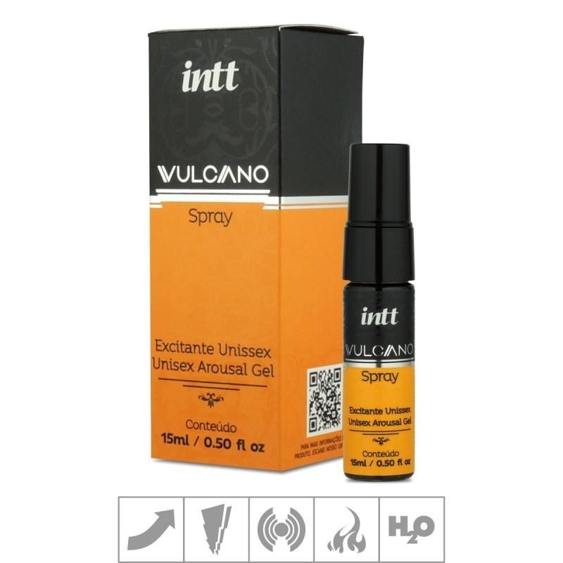 Excitante Unissex em Spray - Intt Vulcano | 15 ml em Oferta na Shopee