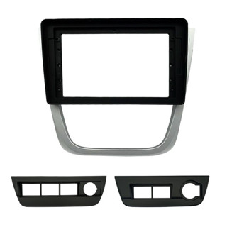 Moldura 9 Pol. Gol Rally e Saveiro Cross G5 com suporte 2 e 4 botões - Prata - Fiamon em Oferta na Shopee