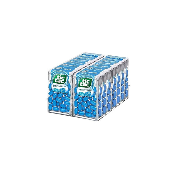 Pastilha Tic Tac Menta Fresh 14 Unidades