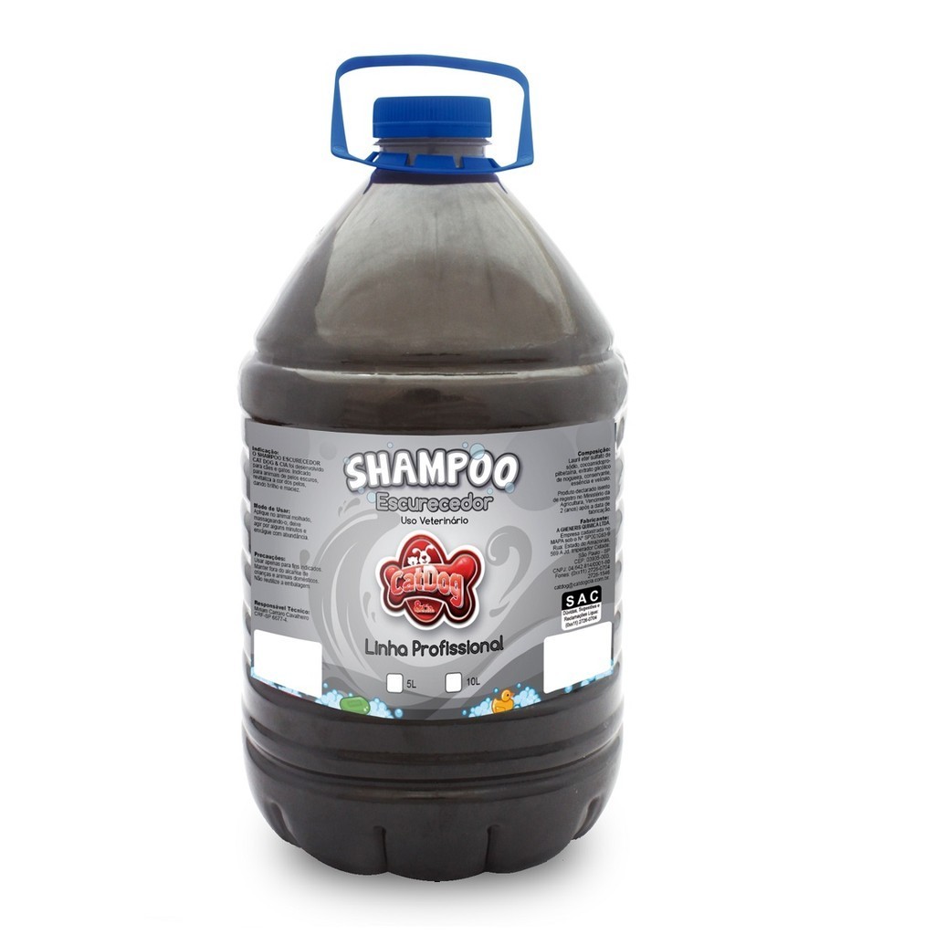 Shampoo Escurecedor Cat Dog 5l