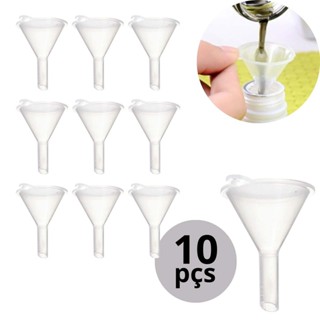 Kit 10 Mini Funil Cantil Perfumes Óleos Aromaterapia em Oferta na Shopee