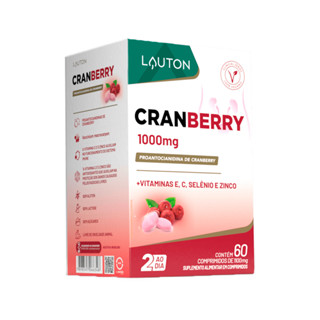 Cramberry 100mg da Lauton Pote com 60 Cápsulas em Oferta na Shopee