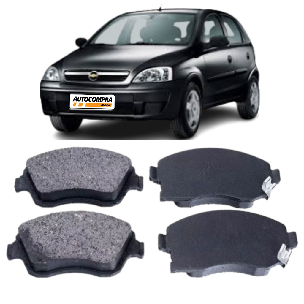 Pastilha De Freio Dianteira Gm Chevrolet Corsa Hatch Sedan 2002 a 2009