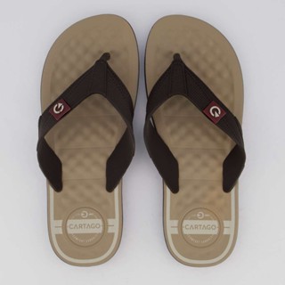 Chinelo Cartago Arizona II Marrom em Oferta na Shopee