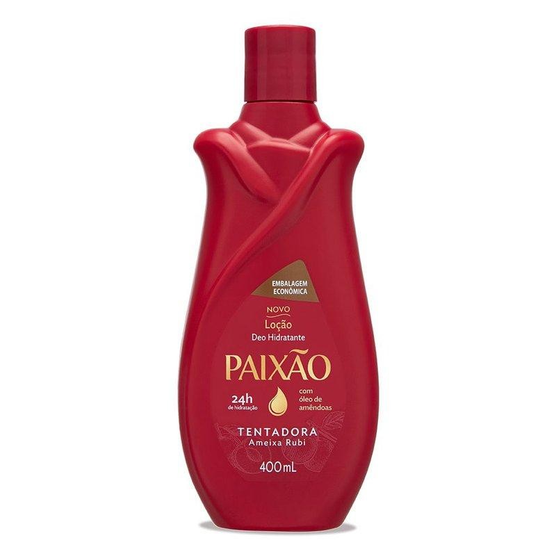 Loção Corporal Deo Hidratante Paixão Tentadora Ameixa Rubi 400ml em Oferta na Shopee