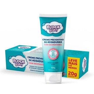 Creme de Assadura Preventivo Flock Baby Dexpantenol 120g em Oferta na Shopee