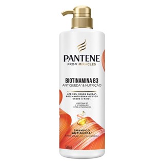 Shampoo Pantene Antiqueda Biotinamina B3 510ml em Oferta na Shopee