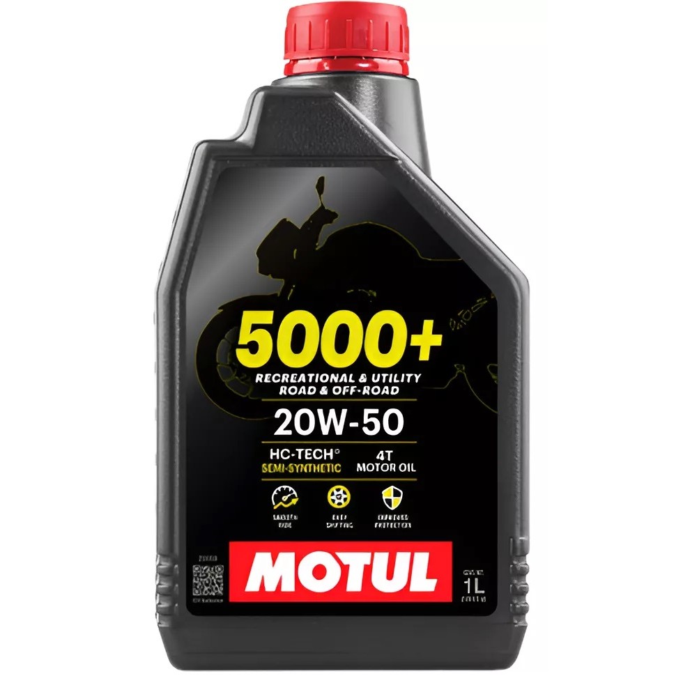 Óleo 20w50 5000+ 1 Litro Suzuki Yes 125 Road Off-road Semissintético Motul em Oferta na Shopee