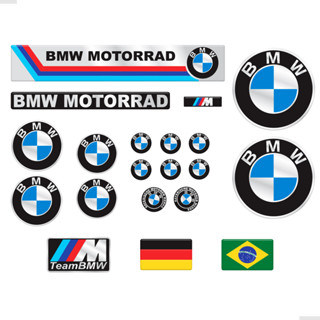 Adesivos Resinados Bmw Carro Moto Sportinox Emblemas Kit em Oferta na Shopee