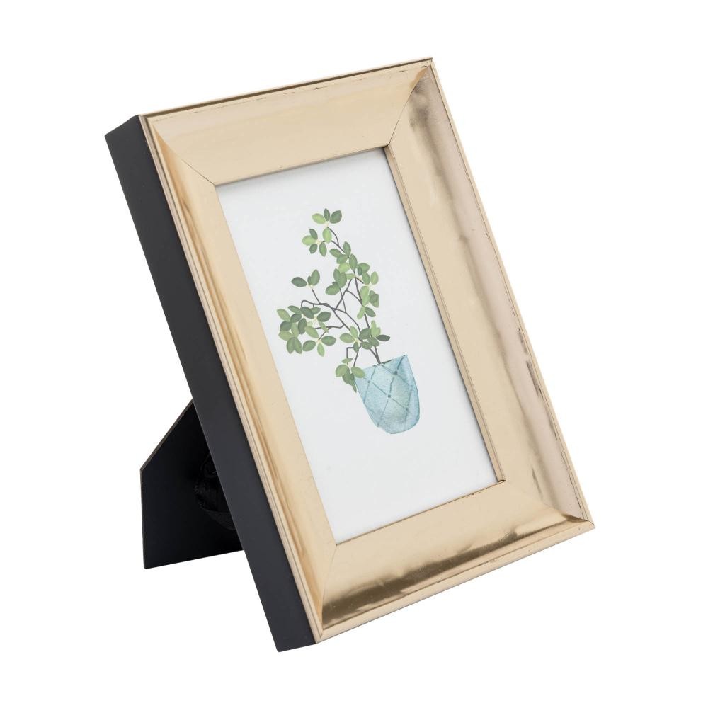 Porta-Retrato Wolff Nobreza 13cm x 18cm Dourado Poliestireno em Oferta na Shopee