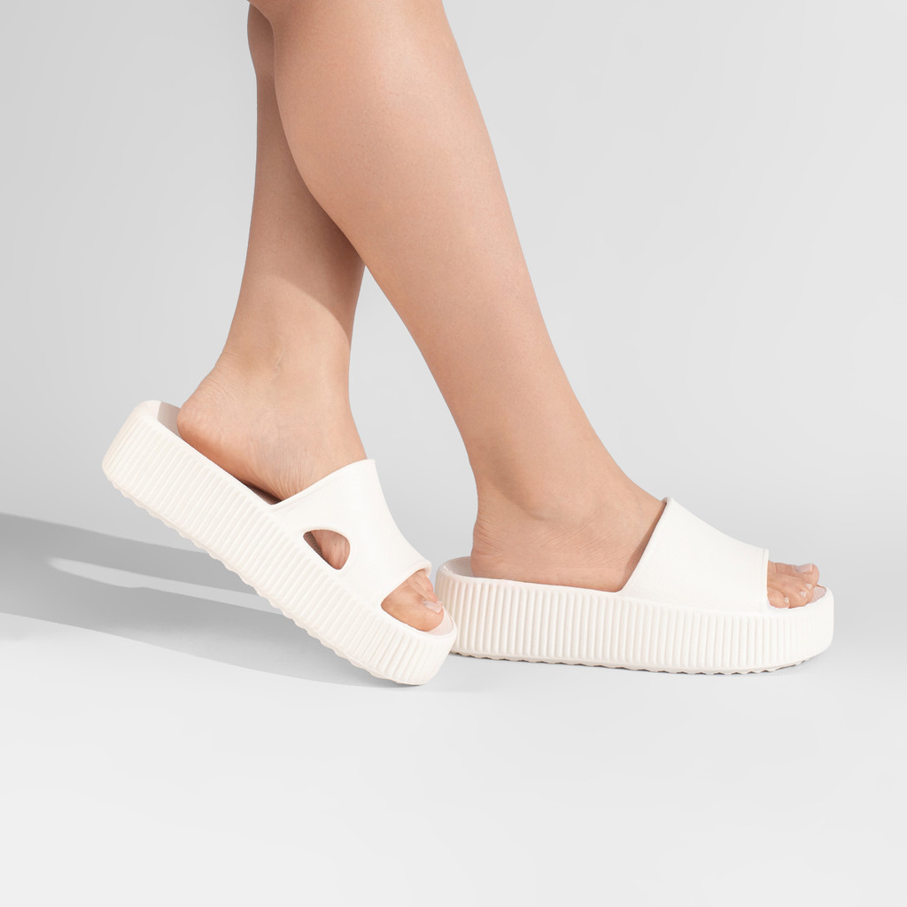 Sandalia Plataforma Slide Nuvem Feminino Chinelo Leve e Confortável Em EVA Scaleno CH256 34 Ao 40