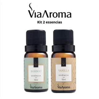 Kit 02 Essências Para Aromatizador  Difusor Elétrico de Ambiente - Via Aroma 10ml a escolher em Oferta na Shopee