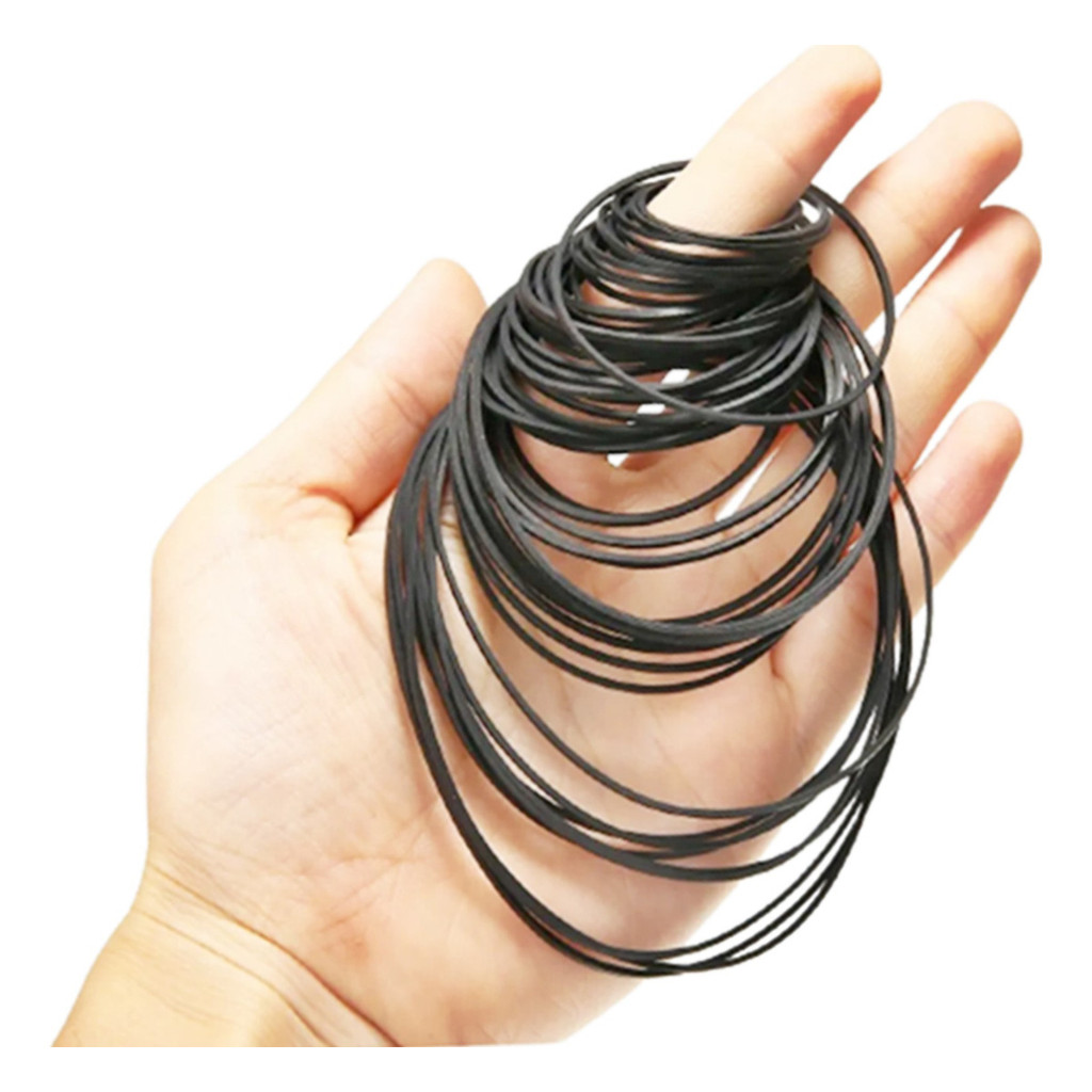 Conj Correia Para Toca Fitas Cassete Tape Deck  Universal