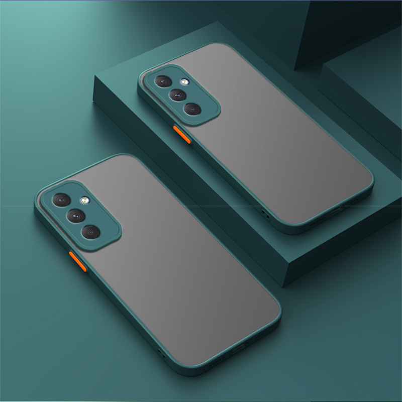 capinha Capa Matte À Prova De Choque Para Samsung Galaxy A05 A05S A25 A24 A14 A15 A55 A54 A35 A34 A52 A52S A72