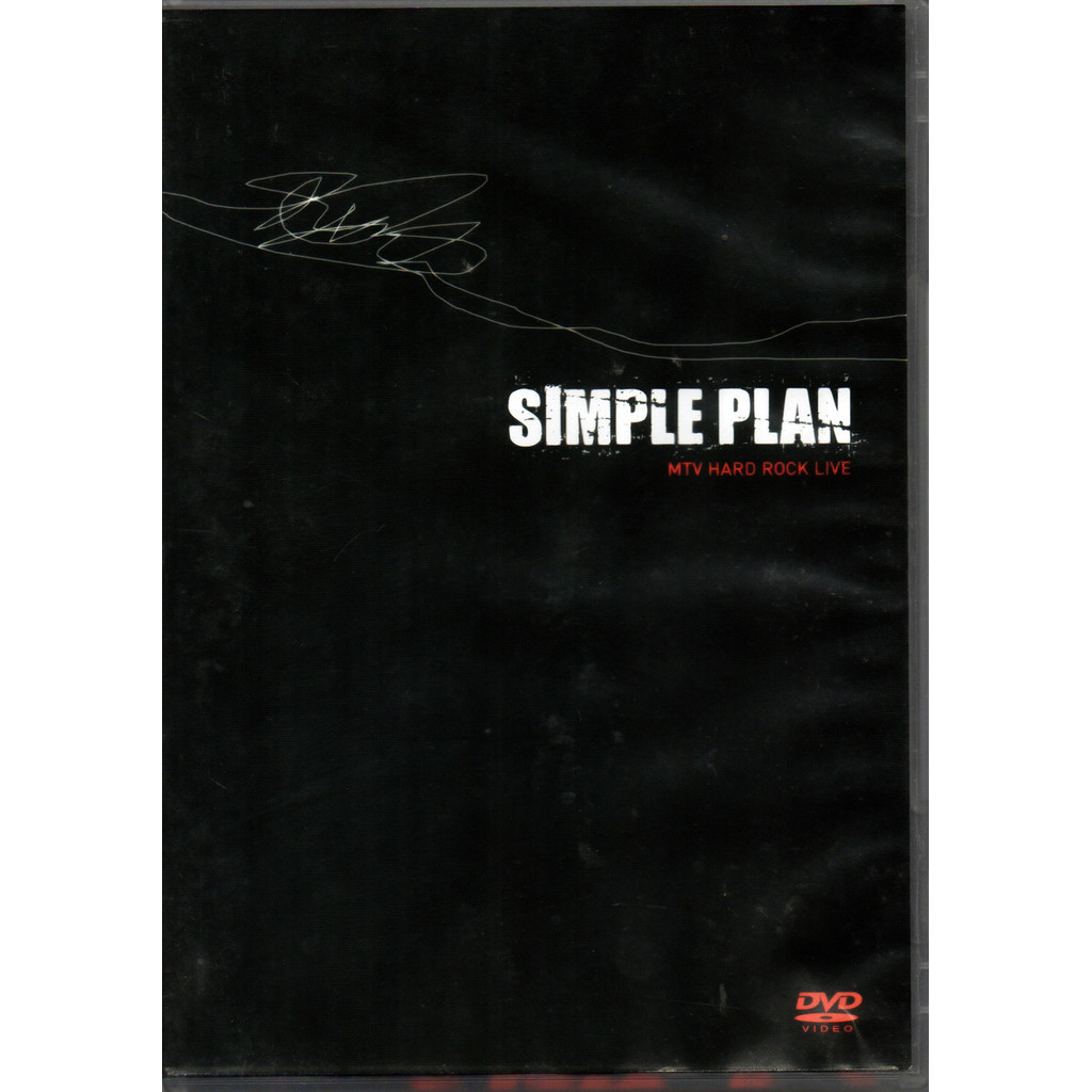Dvd Simple Plan Mtv Hard Rock Live