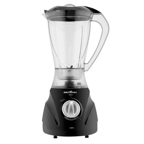 Liquidificador Britânia Black 3 Velocidades Função Pulsar 2,1 Litros 600W em Oferta na Shopee