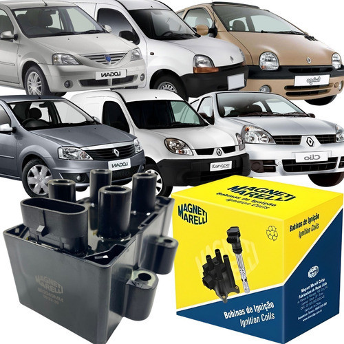 Bobina Ignição Original Renault Clio Logan Kangoo Twingo em Oferta na Shopee