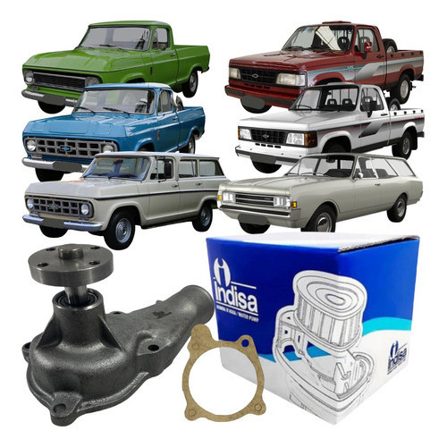 Bomba D'água Indisa Gm Opala 2.5 8v 4cc 1971 1992
