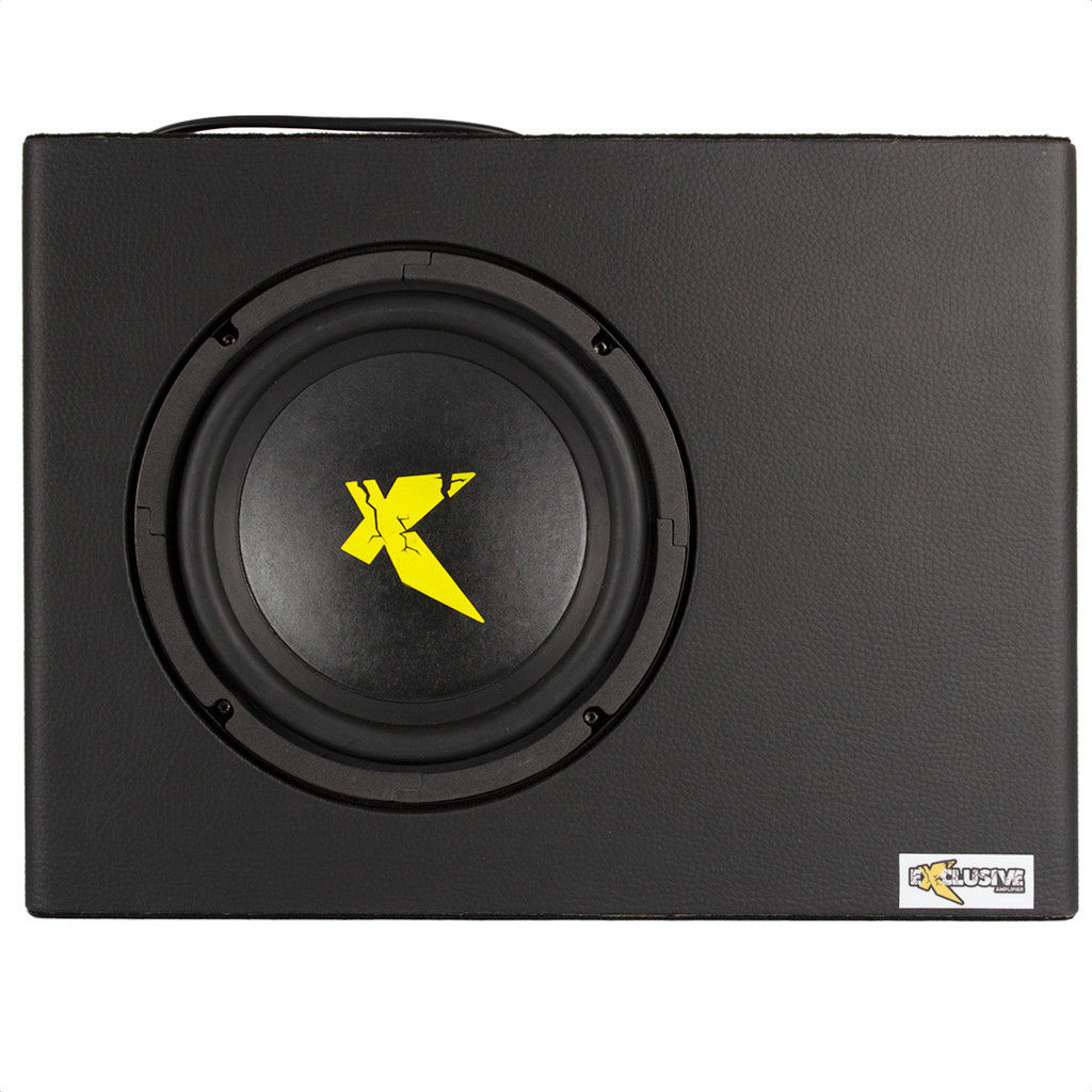 Caixa Amplificada Slim Exclusive 200W Via Fio 8Pol Subwoofer