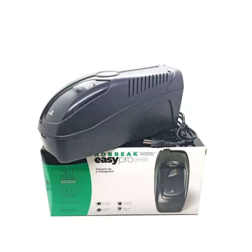 Nobreak Ragtech 1200VA USB 20NEP4162 Easy Pro Senoidal Triv.