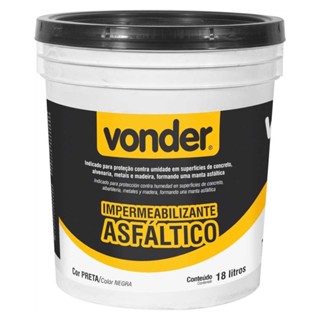 Impermeabilizante asfáltico 18 litros - Vonder