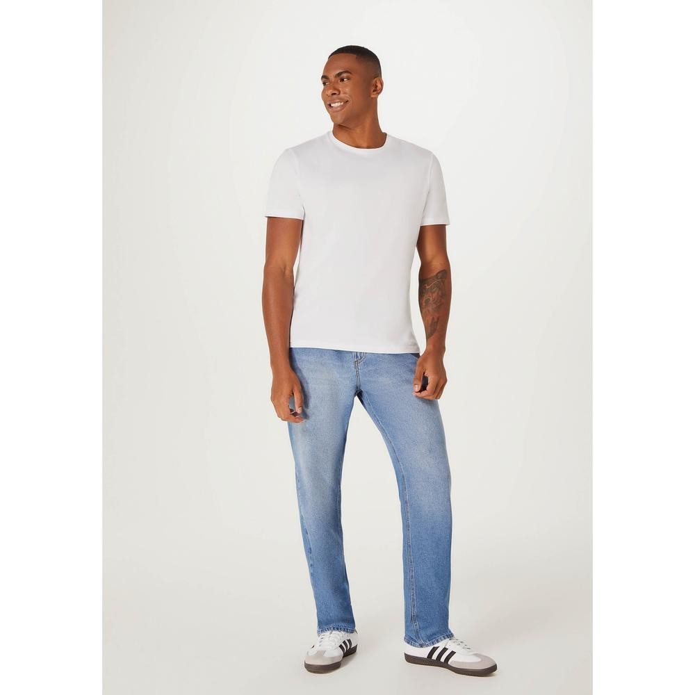 Calça Jeans Básica Masculina Reta Hering em Oferta na Shopee