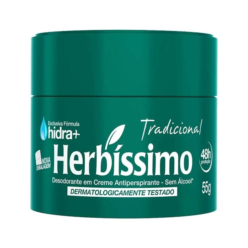 Desodorante Creme Herbissimo Tradicional 55g