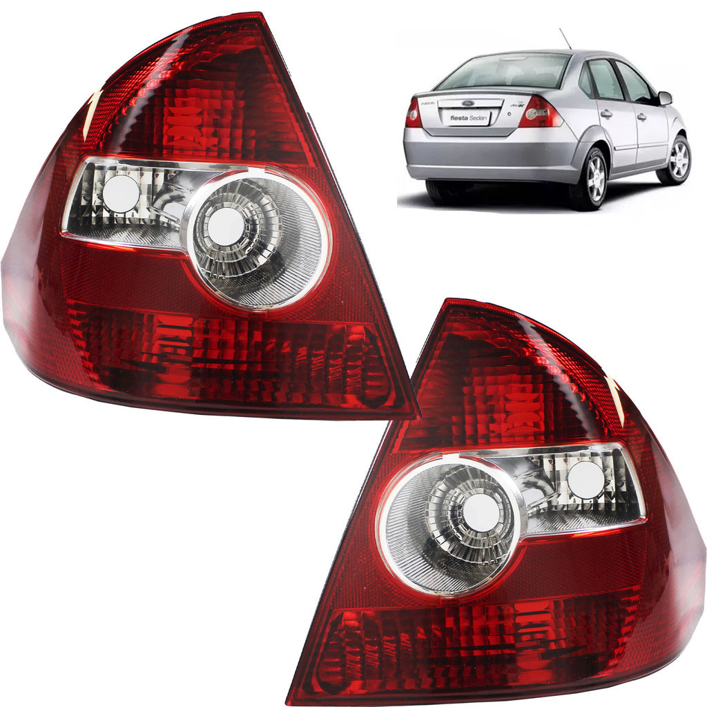Lanterna Traseira Fiesta Sedan 2003 04 05 06 07 08 09 10 em Oferta na Shopee