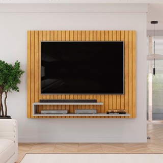 Painel para Tv até 55 Polegadas com Nichos DJ Móveis Ripe Cedro Bali em Oferta na Shopee