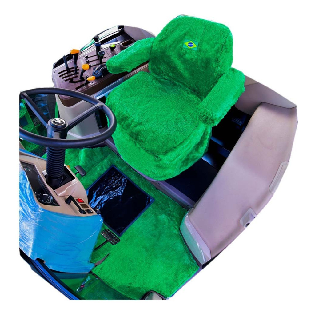 Capa Banco Operador Chinil Operador Compatível Trator John Deere 6100j