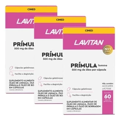Kit 3 und Lavitan Primula Femme 60 Caps