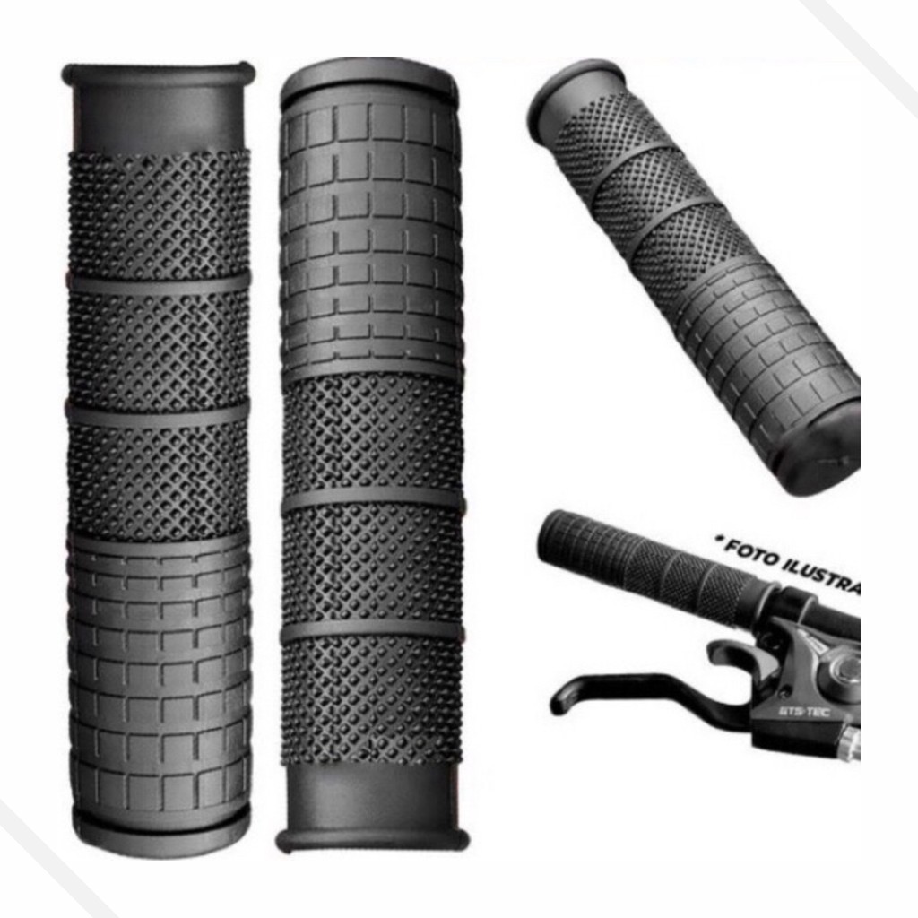 Par de Manopla Punho Bike Bicicleta Mtb Borracha 125mm Gts em Oferta na Shopee