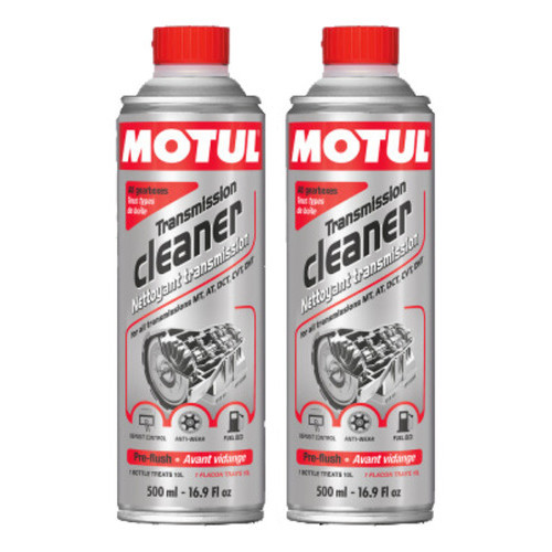 KIT MOTUL TRANSMISSION CLEAN 500 ML 2 UNIDADES - Spare Parts and Accessories for Vehicles