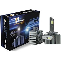 Kit Lâmpada Led para Xenon de Fabrica Shocklight D1s 10000lm