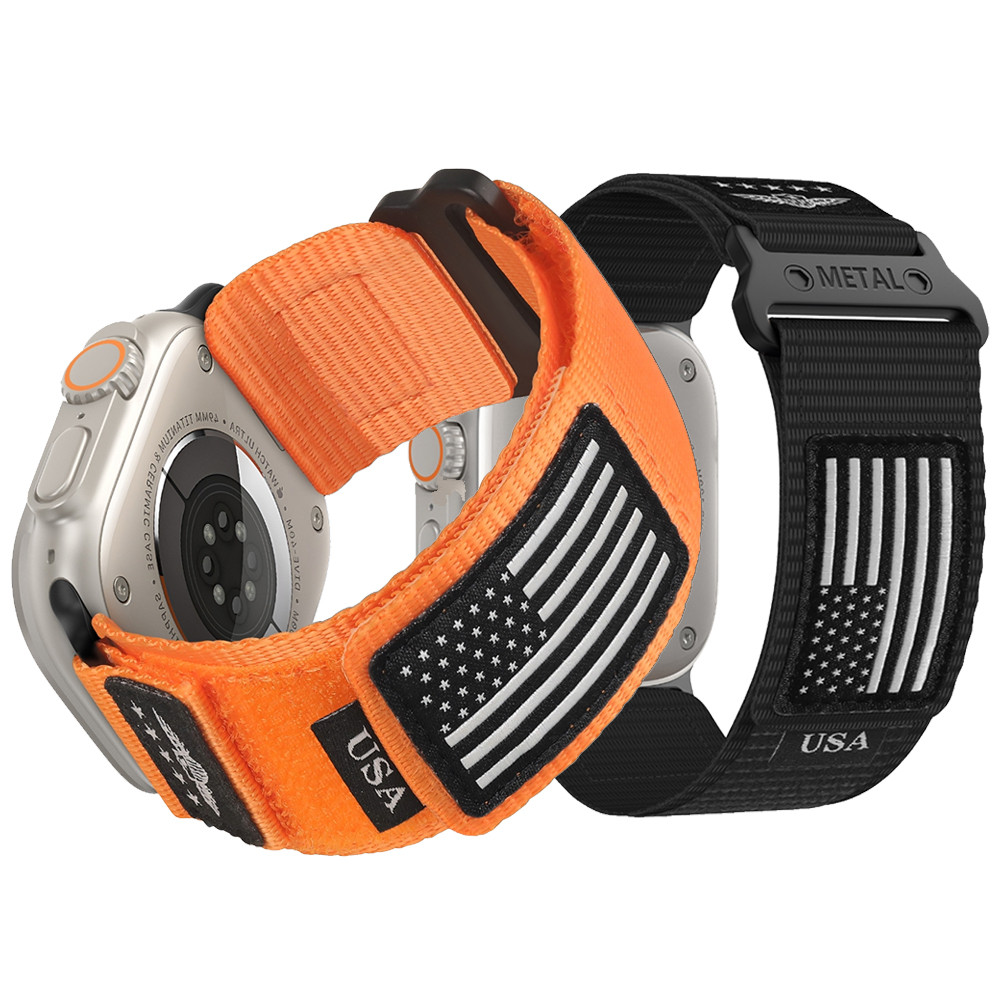 Pulseira Nylon para Apple Watch Ultra 3 2 Series 11 10 9 8 7 6 SE 5 4 3 49mm 46mm 45mm 44mm 42mm smartwatch 47mm