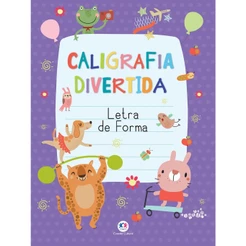Livro Caligrafia Divertida - Letra De Forma