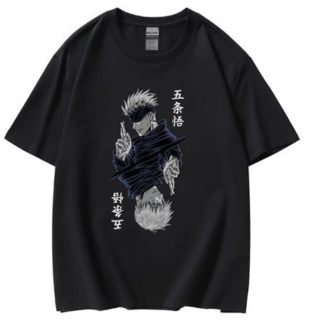 Camiseta Básica Algodão Unissex moda Jujutsu kaisen Satoru gojo anime sweatshirt lançamento
