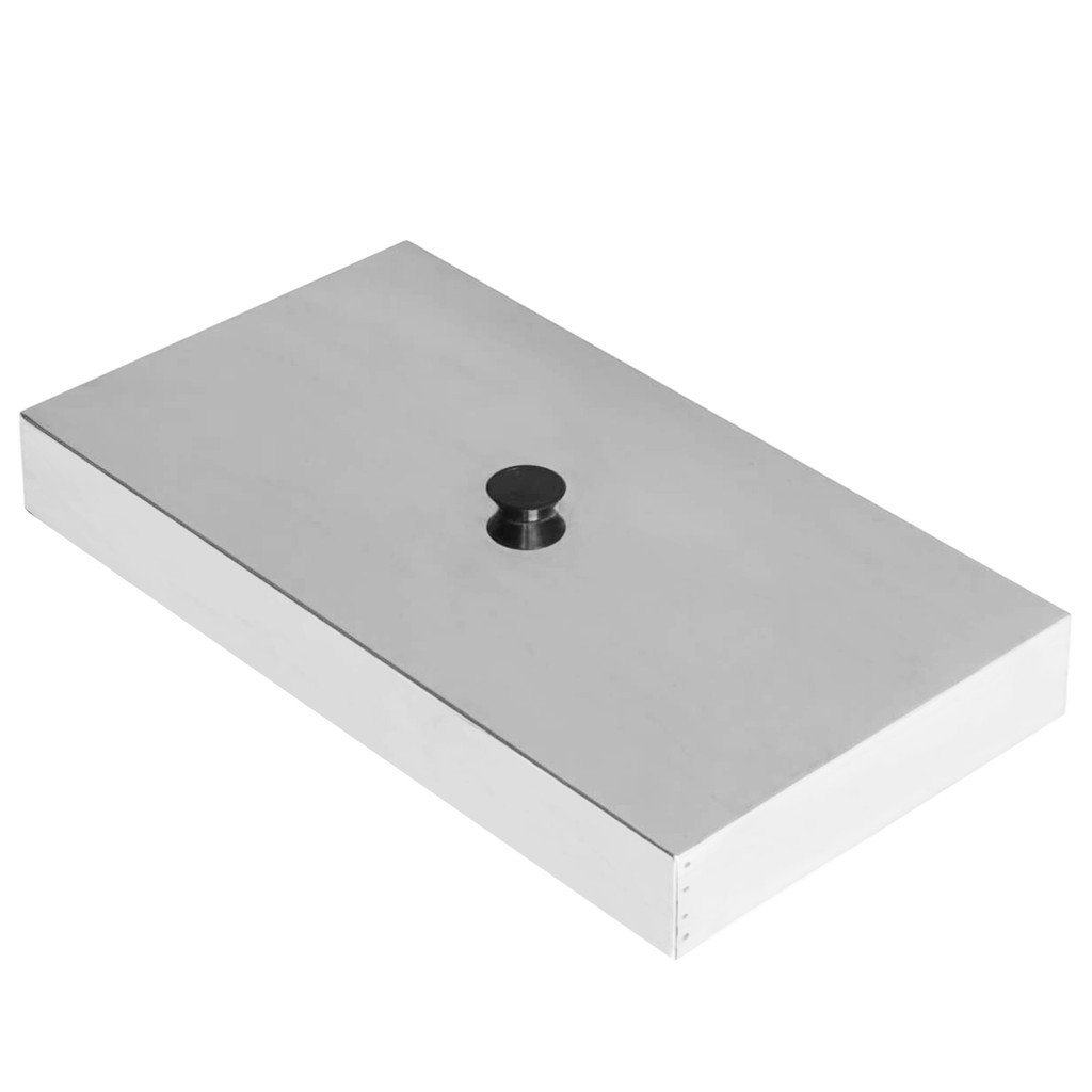 Tampa Abafadora 50x30cm Inox para Churrascos Lanches Chapa