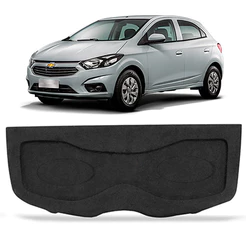 Tampão Porta Malas Chevrolet Onix 2013 a 2019 R-Acoustic Bagagito Carpete Grafite